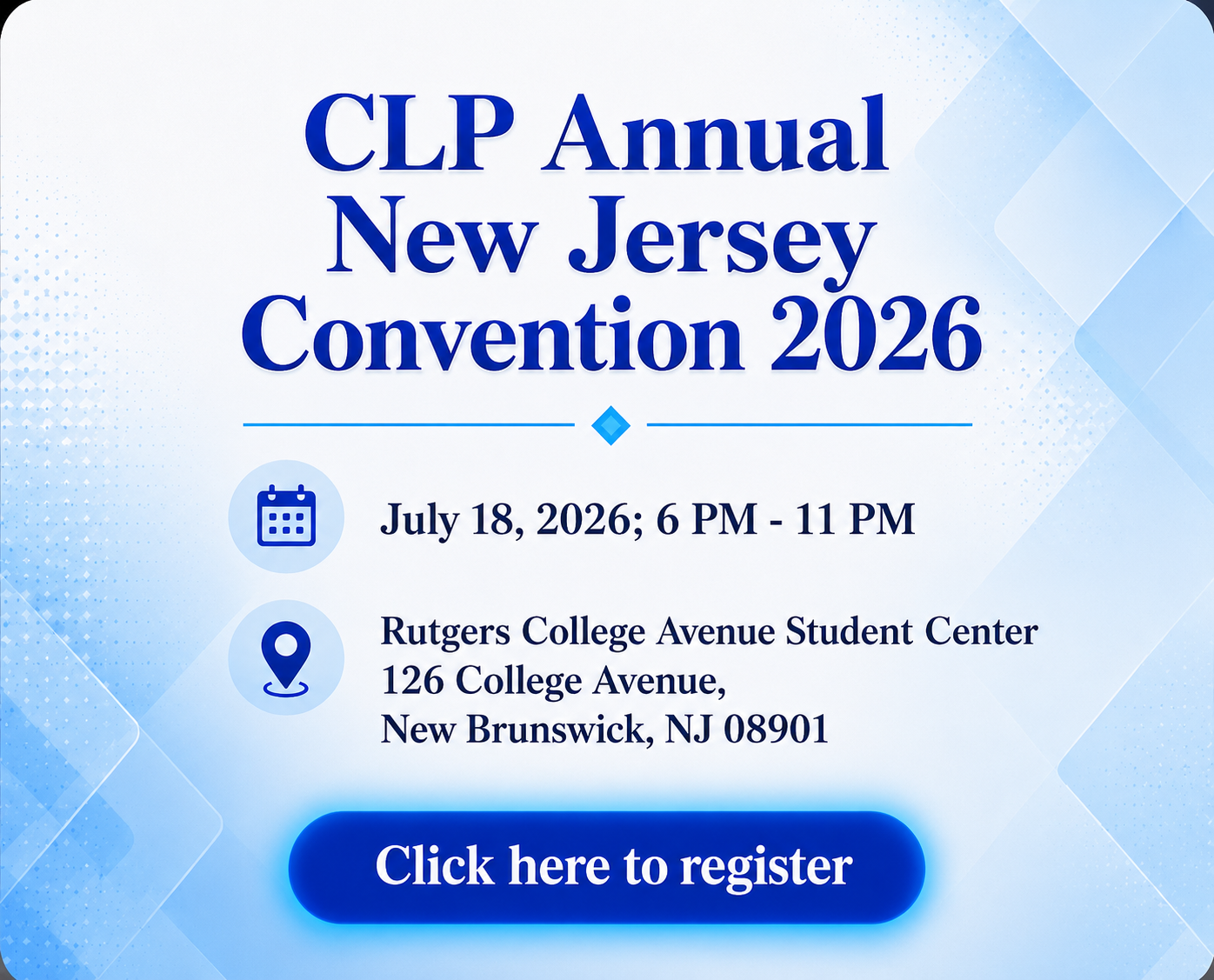 CLP Annual Event Registration